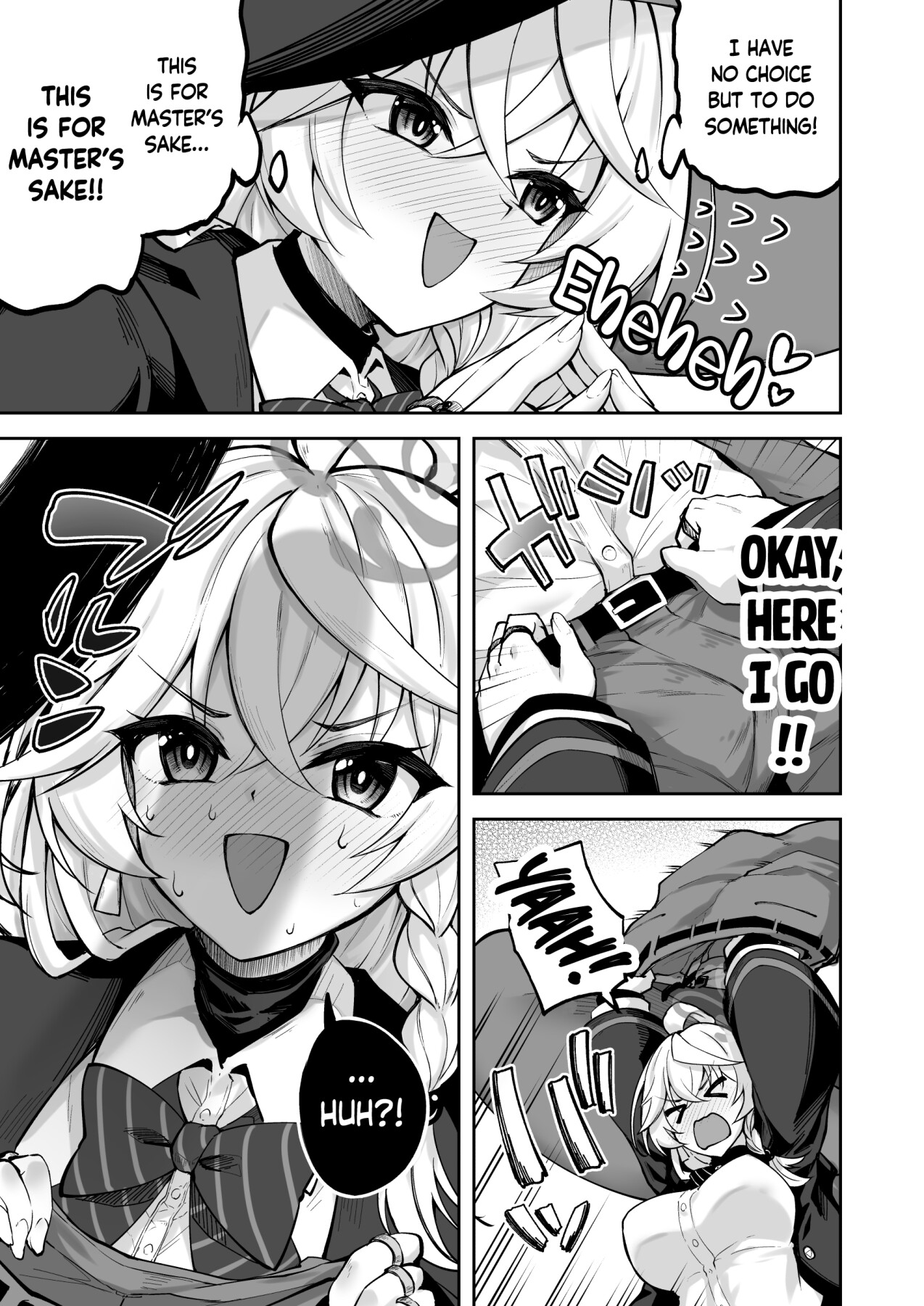 Hentai Manga Comic-It's A Spell That Will Fill Master With Vigor!-Read-7